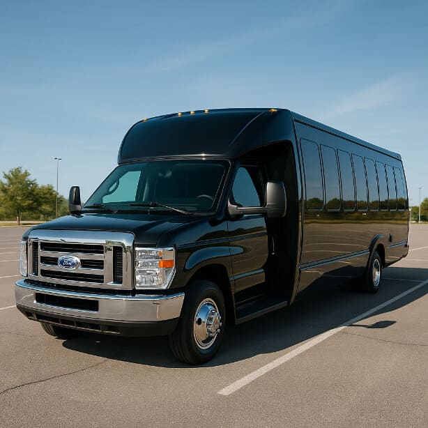 Bus Rental Company Kansas City 18 Passenger Minibus